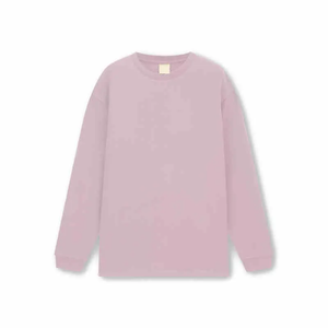 Sweat-shirt unisexe en coton pur de haute qualité, couleur unie, coupe ample et épaisse, vente en gros - Product Image 2