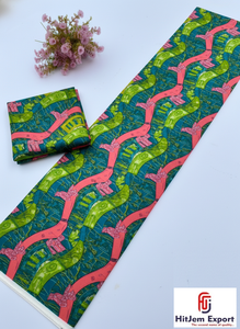 Tela africana estampada en cera y tela de algodón Ankara al por mayor para ropa, moda y uso en interiores del hogar - Product Image 4