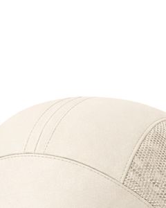 Men Beige Mesh Panel Sports Cap Breathable Lightweight Adjustable Summer Running Training Outdoor Baseball Hat For Men Use - Product Image 5