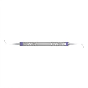 Éliminateur de taches pigmentaires postérieures à double extrémité # Instrument de détartrage dentaire en acier inoxydable à 9 poignées pour soins bucco-dentaires professionnels - Product Image 5