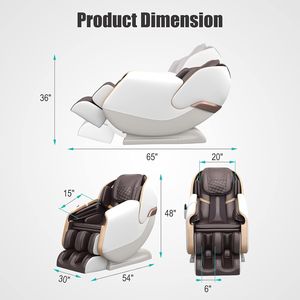 Fauteuil de massage électrique confortable à gravité zéro avec airbags enveloppants pour le corps entier, machine de relaxation corporelle, fauteuils de massage en gros - Product Image 3