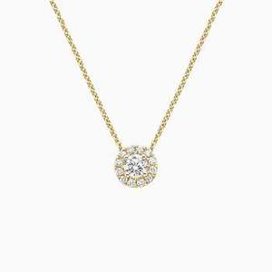 Collar de Moda con Colgante de Luna y Diamantes |   Joyería para Mujer Chapada en Oro |   Ropa Diaria Elegante 2026 - Product Image 2