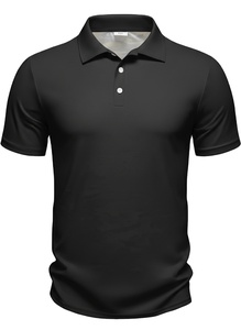 Camiseta Polo Personalizada al por Mayor 100% Poliéster para Hombre, Camisetas Polo de Golf Bordadas Personalizadas, Polo de Poliéster con Tela Ligera - Product Image 2