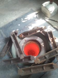 Horno de fusión de crisol de gas de 100 kg para metales no ferrosos incluye núcleo esencial de cojinete de motor - Product Image 6