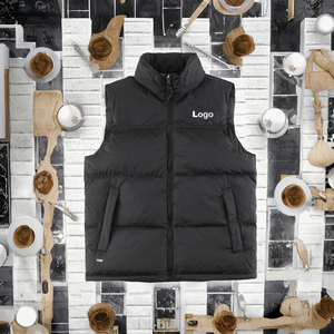 Gilet matelassé d'hiver pour hommes, veste sans manches légère et chaude, pour sports de plein air, décontractée - Product Image 3