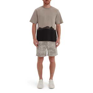 Elastic Waist Logo Front Men's <b>Shorts</b> Custom 100% Cotton Casual Sports Athletic OEM Wholesale - Product Image 4