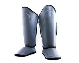 Espinilleras de PU para adultos, color verde azulado y negro, ligeras, protectoras, para deportes, para todas las estaciones - Product Image 5