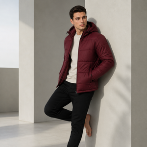 Premium puffer <b>jacket</b> made with insulated comfort and durable weather ready design <b>for</b> practical cold season everyday protection - Product Image 6