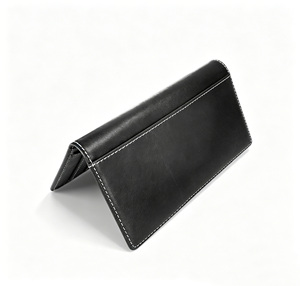 [Retail Price] [In Stock] Castello Vintage Genuine Vegetable Tanned Leather <b>Long</b> <b>Wallet</b> Polyester Lining for Unisex Open Closure - Product Image 2
