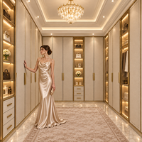 Spécifications du Matériel : Système de Dressing en Cuir, Dressing Modulable, Finition Premium, Armoires Sur Mesure pour Projets Hôteliers