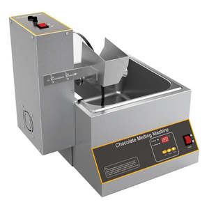 Machine à tempérer le chocolat Kolice CH-285-3 avec une capacité de fusion de 12 kg - Product Image 3