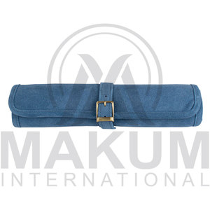 Backgammon de Viaje Fácil de Transportar, Enrollable, Hecho a Mano, de Gamuza, con Logotipo - Product Image 3