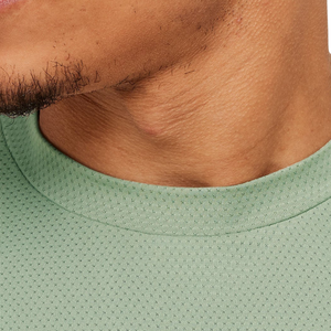 Camiseta Deportiva Oversize para Hombre, Transpirable, de Alto Rendimiento, Holgada, para Entrenamiento, Gimnasio, Color Verde Niebla - Product Image 5