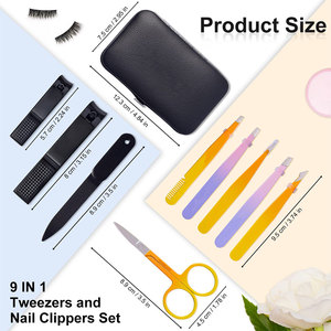 Travel <b>Manicure</b> <b>Kit</b> Portable Nail Grooming Set Luxury <b>Manicure</b> <b>Kit</b> Complete Nail Care Tools For Home And Salon Use - Product Image 6
