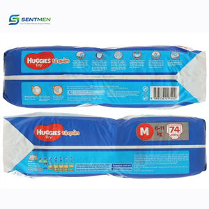 Huggies Dry Pants Diapers Taille M 74 pièces Culottes d'apprentissage pour bébé Douces Respirantes Protection anti-fuites Ceinture élastique Absorption rapide - Product Image 6