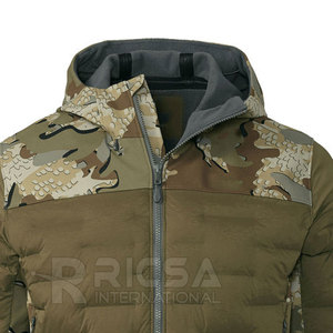 Veste matelassée de chasse d'extérieur respirante, imperméable, isolante, chaude, légère, coupe-vent pour la randonnée, le camping et les voyages - Product Image 5