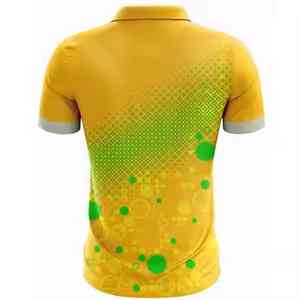 Polo élégant pour homme, à porter au quotidien, avec des motifs graphiques en couleur, respirant, vêtements de mode d'été, impression par sublimation - Product Image 6