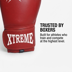 Gants de boxe en cuir en gros, gants de combat sportifs avec fermeture auto-agrippante au poignet, équipement de boxe, logo personnalisé - Product Image 3