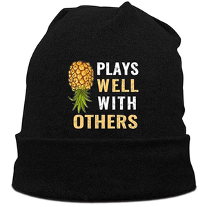 Custom Logo Knit Beanies Wholesale <b>Winter</b> Hats Unisex Acrylic Warm Skull <b>Cap</b> Bulk Plain Beanie Supplier - Product Image 2