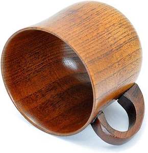 Wooden cup with <b>Tree</b> Design Metal and Ceramic Cups for Dining Table Decor Ceramic Cups Product Category - Product Image 3