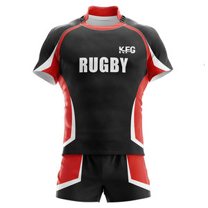 Uniforme de Rugby de Alto Rendimiento para Equipos, con Tela Flexible y Costuras Reforzadas para Entrenamiento y Partidos - Product Image 1