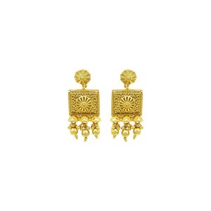 เครื่องประดับแฟชั่นขายส่ง ชุบทอง 14K18K24K แบบไมครอน สไตล์ดูไบ สร้อยคอยาวสำหรับเจ้าสาว ชุดเครื่องประดับดีไซน์แบบดั้งเดิมสไตล์ตุรกี - Product Image 6