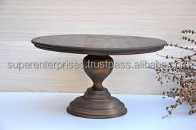 Soportes de pastel de madera para repostería, soportes de exhibición, superventas, madera de mango de Acacia Natural, soporte de exhibición de postre de pastel de madera tallado a mano - Product Image 2