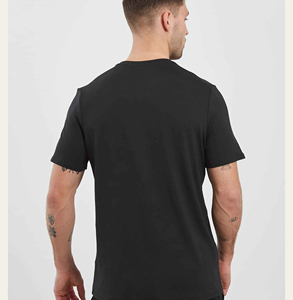 Camiseta de hombre personalizada al por mayor, informal, de cuello redondo, holgada, de manga corta, nueva camiseta de verano de algodón para hombre. - Product Image 2