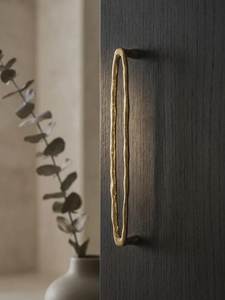 Poignée en laiton massif, poignée de meuble en laiton, poignée de tiroir en laiton, poignée de porte en laiton, style laiton antique ou laiton satiné - Product Image 6