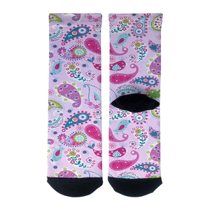 Women’s Patterned Crew <b>Socks</b> Cotton Soft Comfortable Fashionable Perfect for Office School Casual or Home Wear - Product Image 1