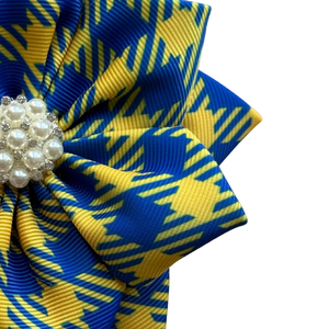 Broche Elegante de Pata de Gallo Azul y Dorado Sigma Gamma Rho, Pin de Solapa, Accesorio de Joyería de Moda, Insignia Decorativa, Regalo Personalizado al por Mayor - Product Image 4