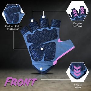 Guantes Antideslizantes para Entrenamiento en Gimnasio, Levantamiento de Pesas, Entrenamiento de Fuerza y Ejercicios de Desarrollo Muscular - Product Image 2