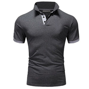 Camiseta Polo de Algodón Puro de Alta Calidad de 260 g, Lisa, sin Estampado, para Hombre, Camisetas Polo con Logotipo Personalizado, Camiseta Polo para Hombre al por Mayor - Product Image 5