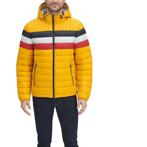 Veste d'hiver matelassée pour homme, style tendance, marque privée, col montant, nouveau design, vente en gros, haute qualité, faible MOQ, best-seller - Product Image 2