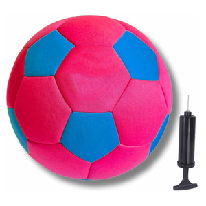 Ballon de football personnalisé en tissu doux, professionnel, silencieux, léger, durable, avec emballage carton de dessin animé, sûr pour l'intérieur, haute performance - Product Image 1