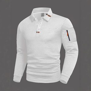 Polo de Alta Calidad para Hombre, Informal, Transpirable, Talla Grande, de Lujo, de Algodón, Manga Corta, Verano, Moda - Product Image 5