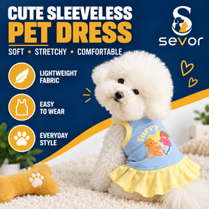 Abbigliamento Estivo per Cani e Gatti, Vestiti in Cotone Leggero per Teddy, Bichon, Cani Piccoli e Gattini, Graziose Bretelle, Disponibile Spedizione Diretta - Product Image 1