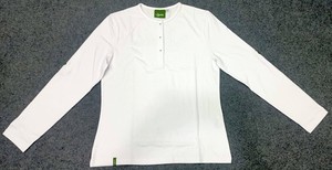 Camiseta de manga larga de algodón 100% hecha en Bangladesh para mujer, bordado, etiqueta y tamaño personalizados de muy alta calidad - Product Image 4