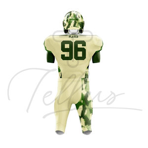 Uniformes de Fútbol Americano Juvenil de Alta Calidad para Entrenamiento, Uniforme de Fútbol Americano de 12 Paneles Cosido con Alta Calidad - Product Image 6