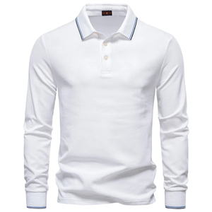 Chemise à manches courtes noire pour homme EDGECO INTERNATIONAL, col rabattu, fermeture boutonnée, 100% coton, coupe classique, couleur unie - Product Image 2