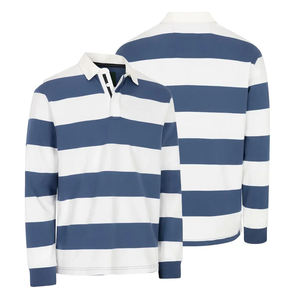 Nueva Camiseta de Rugby Ligera, Transpirable y Ecológica, Material de Poliéster/Algodón, Cuello en Contraste - Product Image 3