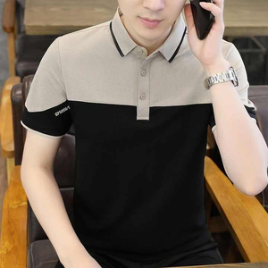 Arrival Men Spandex/Polyester <b>White</b> Needle Drop for Shirts Waffle Knit Anti-Wrinkle Pocket Short Sleeve Casual Golf Shirts Bulk - Product Image 6