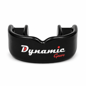 Protège-dents professionnel Dynamic Gears noir et rouge en EVA, réglable, écologique, léger, non toxique, pour adultes, pour la boxe - Product Image 2