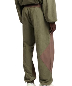 Conjunto de Chaqueta y Pantalones Cortavientos con Cierre, Bloques de Color Reflectantes, Personalizado, 100% Poliéster Nylon, Traje Deportivo Cortavientos - Product Image 4