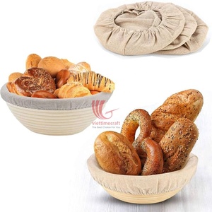 Cesta de pan artesanal de primera elección, combo de regalo, cestas de prueba rectangulares plegables para cocina, Vietnam, venta al por mayor - Product Image 2
