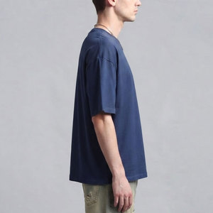 เสื้อยืดทรงบ็อกซี่ผ้าคอตตอนหนานุ่ม สไตล์ลำลอง ใส่สบาย เหมาะกับแฟชั่นสมัยใหม่และใส่ได้ทุกวัน - Product Image 4