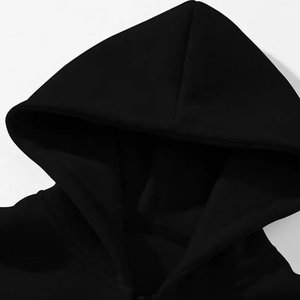 Nouvel ensemble de survêtement noir à capuche pour homme, manches longues, fermeture éclair frontale, imprimé voiture, streetwear, pantalon de jogging avec poches latérales, pour l'automne - Product Image 4