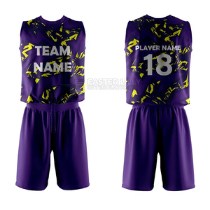 Uniforme de Voleibol Deportivo para Exteriores de Poliéster con Impresión de Logotipo Personalizado de Alta Calidad - Product Image 3