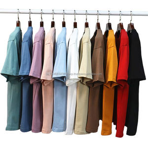 ผ้าฝ้าย100% ลำลองสำหรับผู้ชาย, เสื้อยืดทรงหลวมผ้าฝ้ายหนัก280 GSM ออกแบบโลโก้ได้ตามที่ต้องการ - Product Image 1