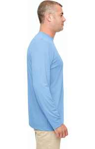Camiseta de Manga Corta Azul para Hombre, 100% Algodón, Cuello Redondo, Informal, para Gimnasio y Fitness, Secado Rápido, Alta Calidad, Logotipo Personalizado, Marca Privada - Product Image 3